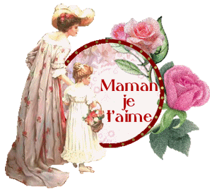 Gif animé maman je t'aime